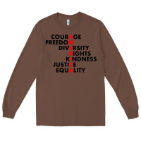 Chestnut anti trump resist Long Sleeve Tee - linhVisuals