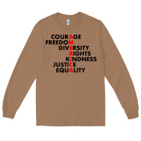 Toasted Coconut anti trump resist Long Sleeve Tee - linhVisuals