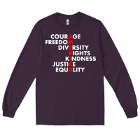 Plum anti trump resist Long Sleeve Tee - linhVisuals
