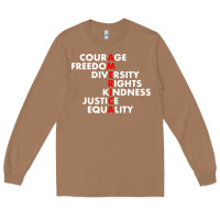Toasted Coconut anti trump resist Long Sleeve Tee - linhVisuals