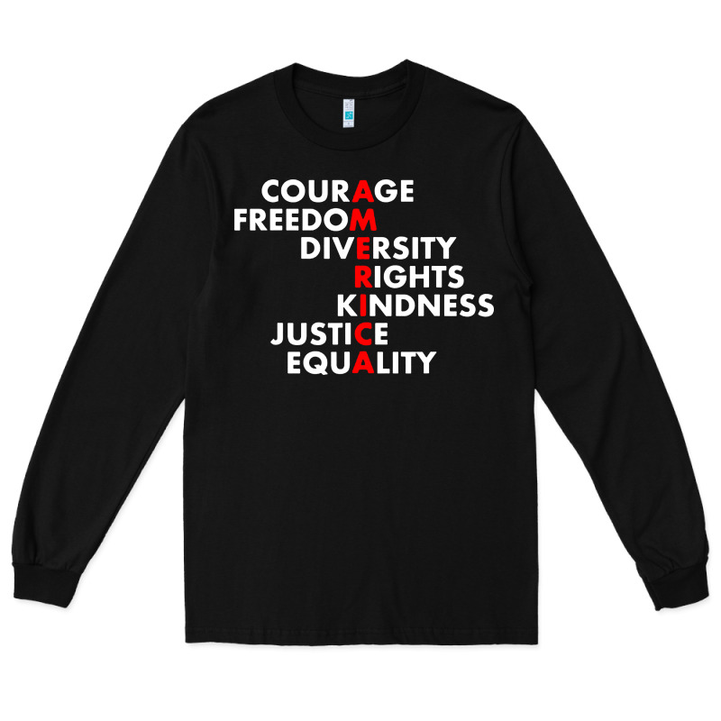Anti Trump Resist Long Sleeve Tee by linhVisuals | Teevron