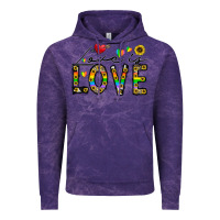 Cloud Purple love is love Vintage Hoodie - CowhideDigitalArt