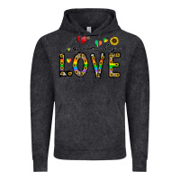 Vintage Black love is love Vintage Hoodie - CowhideDigitalArt