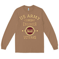 Toasted Coconut us army combat engineer combat engineer veteran gift pullover hoodie Long Sleeve Tee - linhVisuals