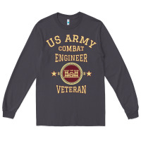 Smoke us army combat engineer combat engineer veteran gift pullover hoodie Long Sleeve Tee - linhVisuals