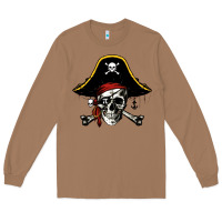 Toasted Coconut pi rate 3 14 Long Sleeve Tee - linhVisuals