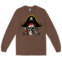 Chestnut pi rate 3 14 Long Sleeve Tee - linhVisuals