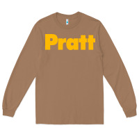 Toasted Coconut Pratt Institute Long Sleeve Tee - linhVisuals