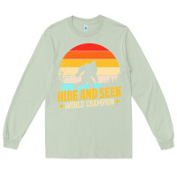 Matcha hide and seek world champion bigfoot t  shirt hide and seek world cham Long Sleeve Tee - linhVisuals