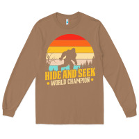 Toasted Coconut hide and seek world champion bigfoot t  shirt hide and seek world cham Long Sleeve Tee - linhVisuals