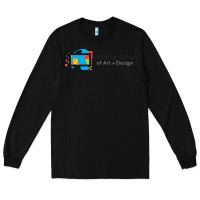 Black Ringling College of Art and Design Long Sleeve Tee - linhVisuals