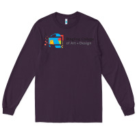 Plum Ringling College of Art and Design Long Sleeve Tee - linhVisuals