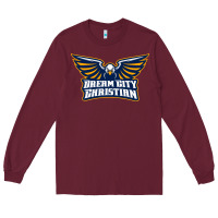 Burgundy twin city christian school Long Sleeve Tee - linhVisuals