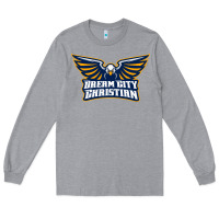 Heather Grey twin city christian school Long Sleeve Tee - linhVisuals