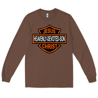 Chestnut enjoy jesus christ heavenly devoted son parody religious tee t shirt Long Sleeve Tee - linhVisuals