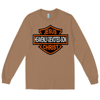 Toasted Coconut enjoy jesus christ heavenly devoted son parody religious tee t shirt Long Sleeve Tee - linhVisuals