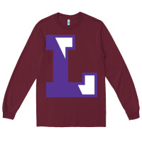 Burgundy boston latin school Long Sleeve Tee - linhVisuals