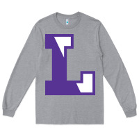 Heather Grey boston latin school Long Sleeve Tee - linhVisuals