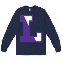 Navy boston latin school Long Sleeve Tee - linhVisuals