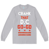 Moon Dust vintage washington d.c crank that go go music design gift. t shirt Long Sleeve Tee - linhVisuals