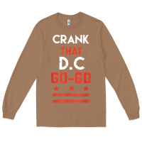 Toasted Coconut vintage washington d.c crank that go go music design gift. t shirt Long Sleeve Tee - linhVisuals
