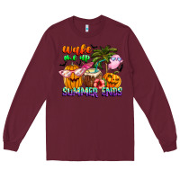 Burgundy With God All Things Are Possible Summer Long Sleeve Tee - CowhideDigitalArt