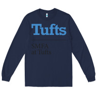 Navy SMFA at Tufts Long Sleeve Tee - linhVisuals
