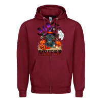 Burgundy Boo heifer black angus Zipper Hoodie - RanaPortraitStore