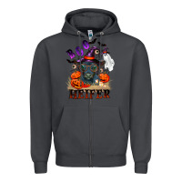 Smoke Boo heifer black angus Zipper Hoodie - RanaPortraitStore