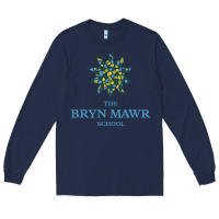 Navy bryn mawr school Long Sleeve Tee - linhVisuals