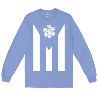 Colony Blue puerto rico taino taina sun puerto rican flag pride boricua pullover h Long Sleeve Tee - linhVisuals