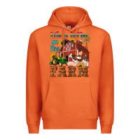 Carrot western life is better on the farm Premium Hoodie - Artiststas