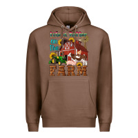 Chestnut western life is better on the farm Premium Hoodie - Artiststas