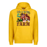 Lemon western life is better on the farm Premium Hoodie - Artiststas