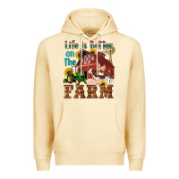 Pina Colada western life is better on the farm Premium Hoodie - Artiststas