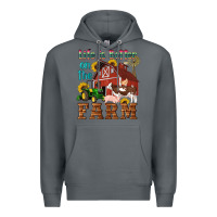 Rock western life is better on the farm Premium Hoodie - Artiststas