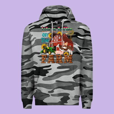Western Life Is Better On The Farm Premium Hoodie Designed By Artiststas