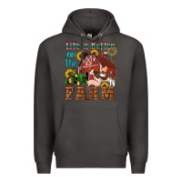 Smoke western life is better on the farm Premium Hoodie - Artiststas