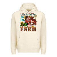 Tofu western life is better on the farm Premium Hoodie - Artiststas