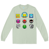 Matcha geometry dash insane Long Sleeve Tee - linhVisuals