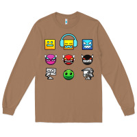 Toasted Coconut geometry dash insane Long Sleeve Tee - linhVisuals