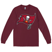 Burgundy Team Of Tampa Bay American Football Long Sleeve Tee - linhVisuals