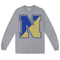 Heather Grey norwell high school Long Sleeve Tee - linhVisuals