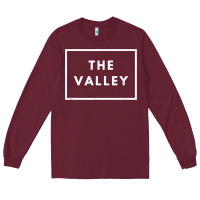 Burgundy san fernando valley sfv valley los angeles trendy design t shirt Long Sleeve Tee - linhVisuals