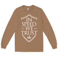 Toasted Coconut in speed we trust Long Sleeve Tee - linhVisuals