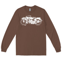Chestnut indian scout motorcycle Long Sleeve Tee - linhVisuals
