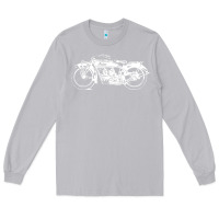 Moon Dust indian scout motorcycle Long Sleeve Tee - linhVisuals