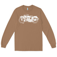 Toasted Coconut indian scout motorcycle Long Sleeve Tee - linhVisuals