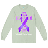 Matcha pancreatic cancer t shirtfaith hope love pancreatic cancer warrior t s Long Sleeve Tee - linhVisuals