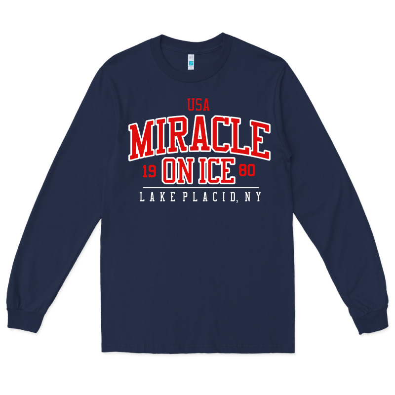 Miracle On Ice Long Sleeve Tee by linhVisuals | Teevron